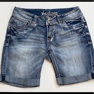 Wallflower Denim Shorts